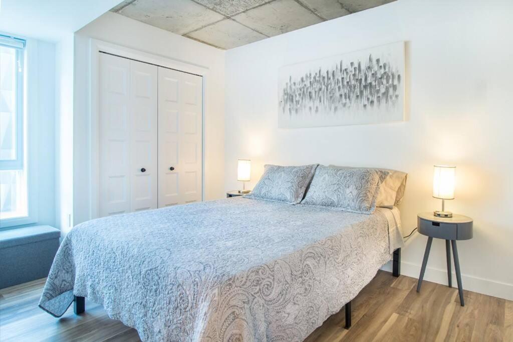 Condo Chic, Centre-Ville Piscine, Terrasse, Gym 魁北克 外观 照片