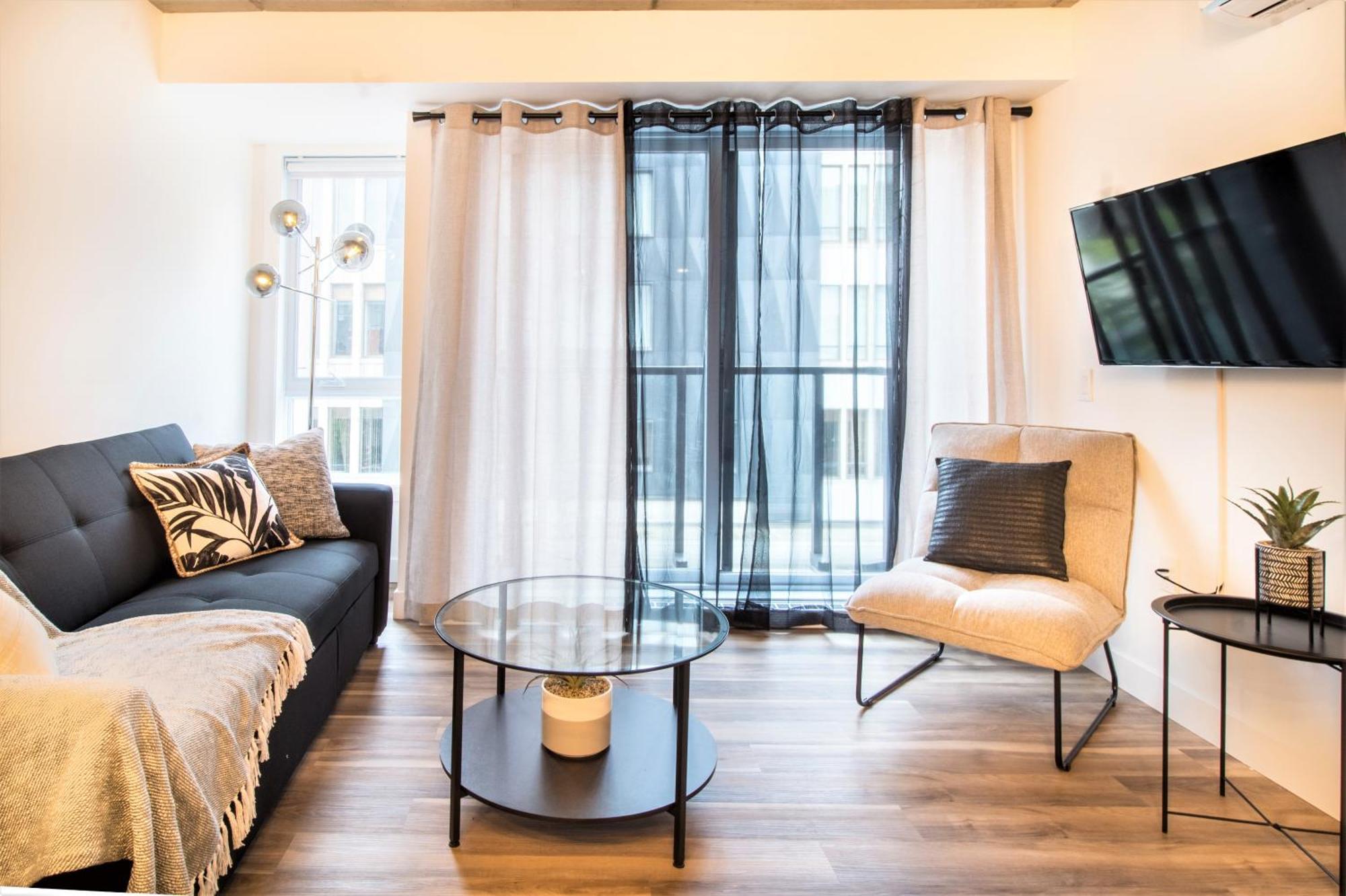 Condo Chic, Centre-Ville Piscine, Terrasse, Gym 魁北克 外观 照片